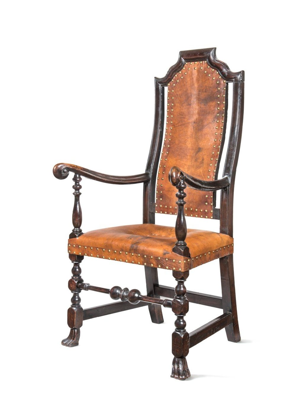 A chair mounted with Russia leather by the Winterthur Museum of Delaware. Photo: Courtesy of Winterthur Museum A chair mounted with Russia leather by the Winterthur Museum of Delaware. Photo: Courtesy of Winterthur Museum