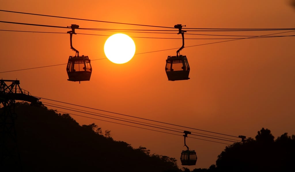 Ngong Ping 360 is a popular attraction during festive holidays. Photo: SCMP/David Wong