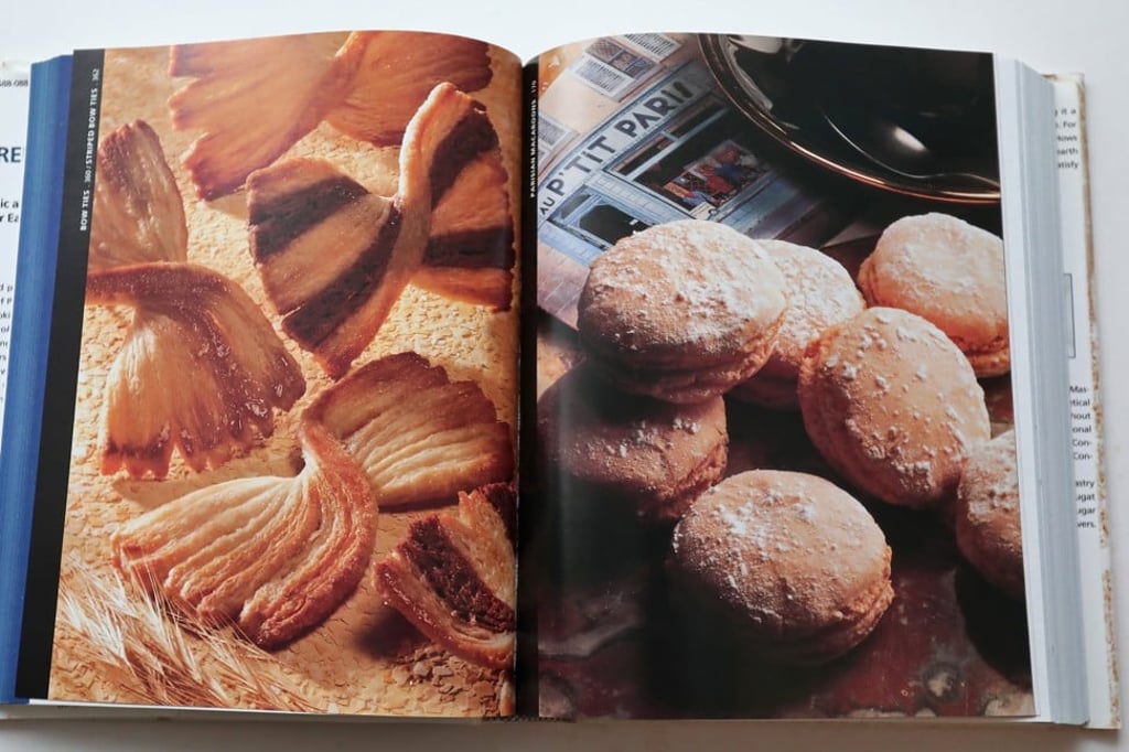 Bow ties and striped bow ties (left) in The French Cookie Book.