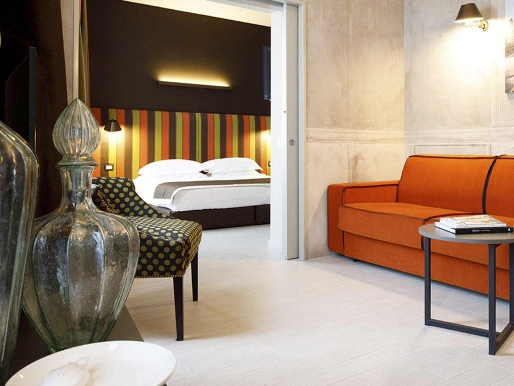 It’s best to book a suite at the Fifty House; standard rooms are on the small side. Photo: Fifty House Luxury Hotel It’s best to book a suite at the Fifty House; standard rooms are on the small side. Photo: Fifty House Luxury Hotel