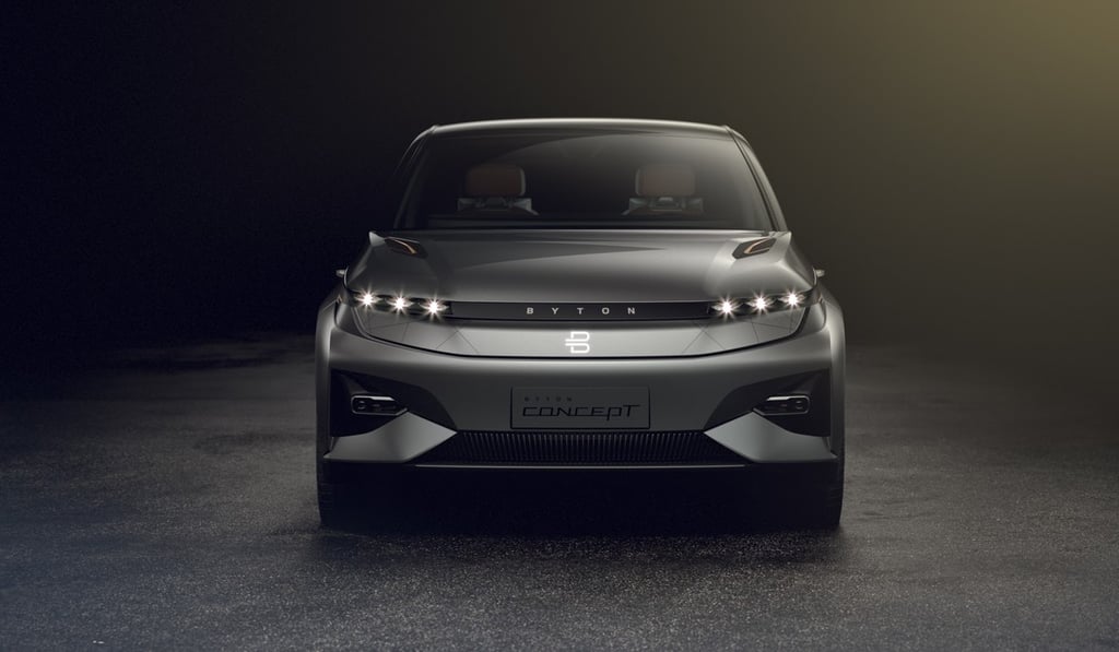 Byton’s concept SUV. Photo: Handout Byton’s concept SUV. Photo: Handout