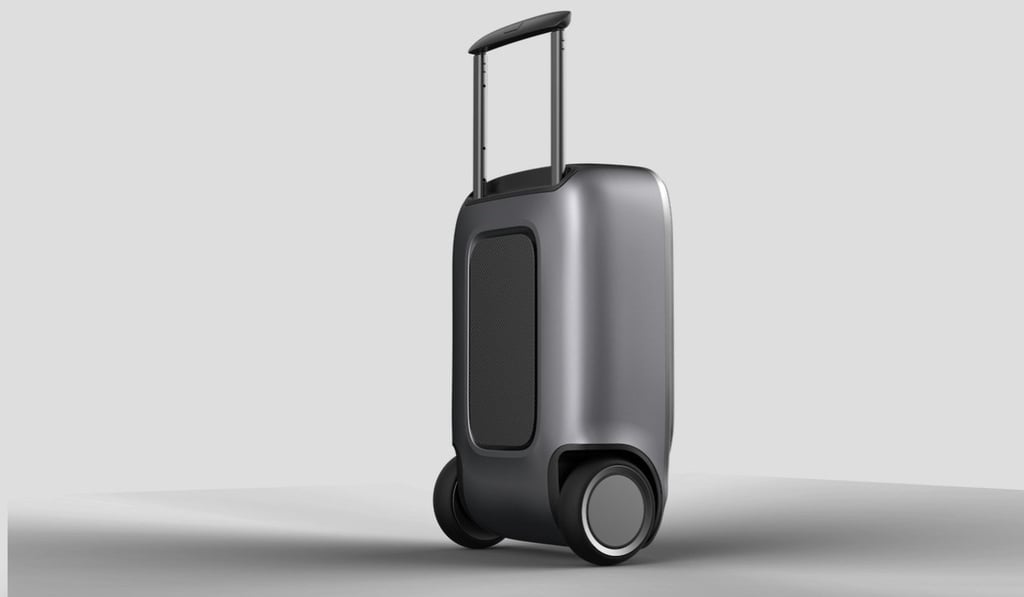 90 FUN Puppy1 robotic suitcase. 90 FUN Puppy1 robotic suitcase.