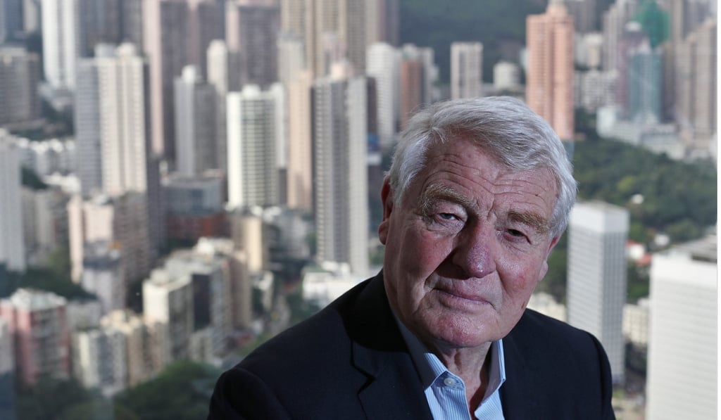 Paddy Ashdown visited Hong Kong in November. Photo: Nora Tam