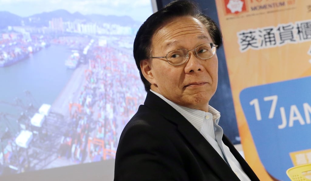 Former development chief Mak Chai-kwong says the idea of building homes on top of a port is feasible. Photo: Sam Tsang