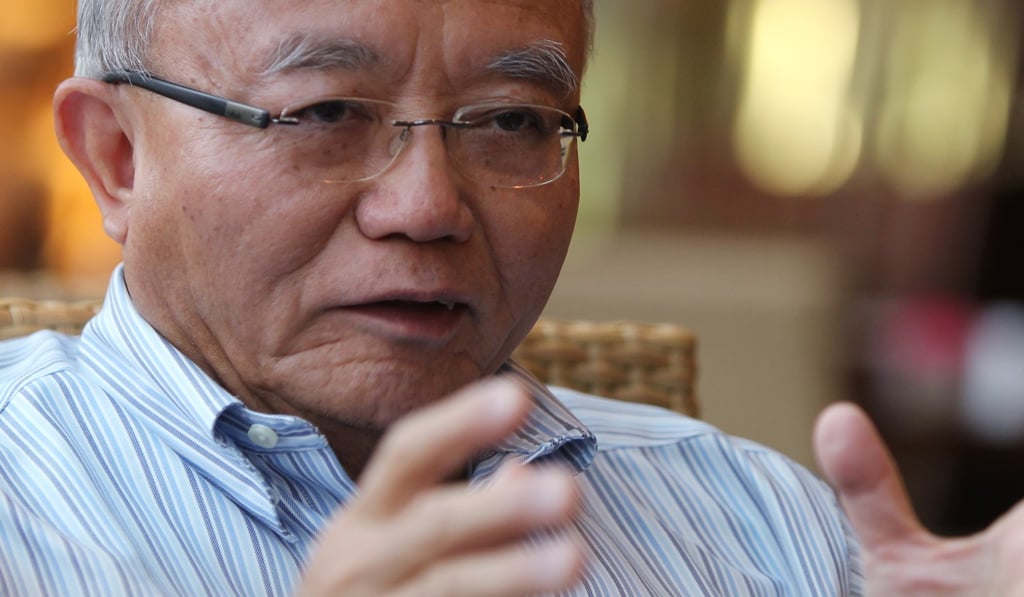 Lau Siu-kai said Hongkongers have no right to determine the city’s political status. Photo: Simon Song