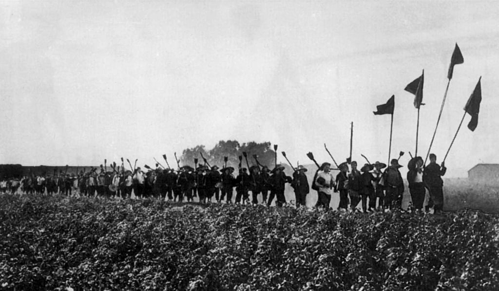 Hong Kong was spared the intensive labour projects that were a part of mainland China’s Great Leap Forward. Photo: Xinhua