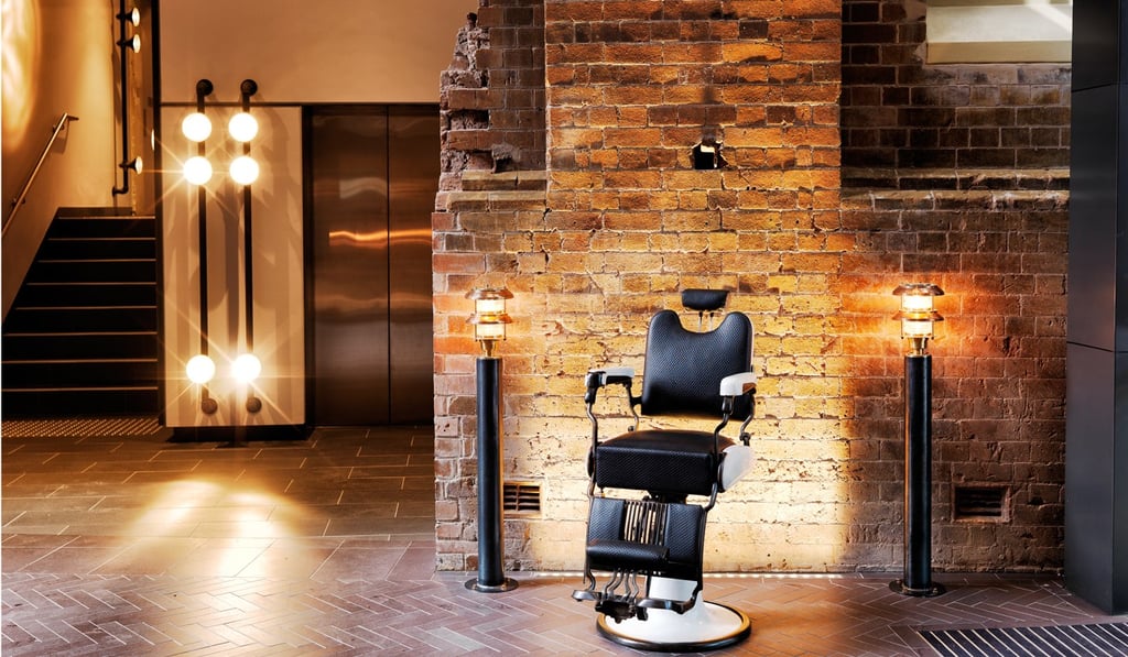 A dentist’s chair at the Old Clare Hotel.