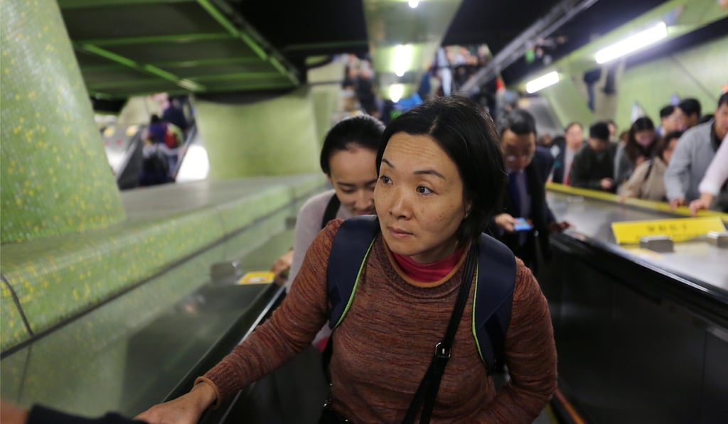 Yijie and her mother on the way to a lesson. Photo: Xiaomei Chen