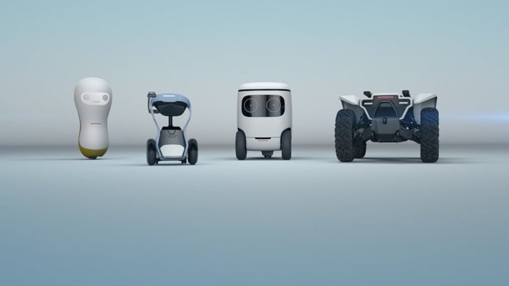Honda's new 3E (Empower, Experience, Empathy) Robotics.