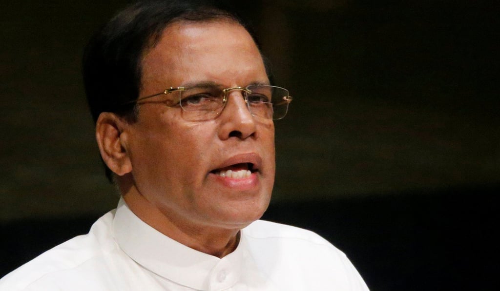 President Maithripala Sirisena of Sri Lanka reimposed a ban on women buying alcohol only days after it was lifted. Photo: Reuters