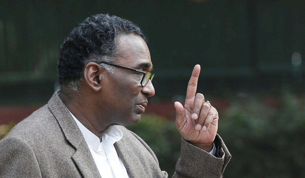 Justice Jasti Chelameswar warns democracy is at stake in India. Photo: Reuters
