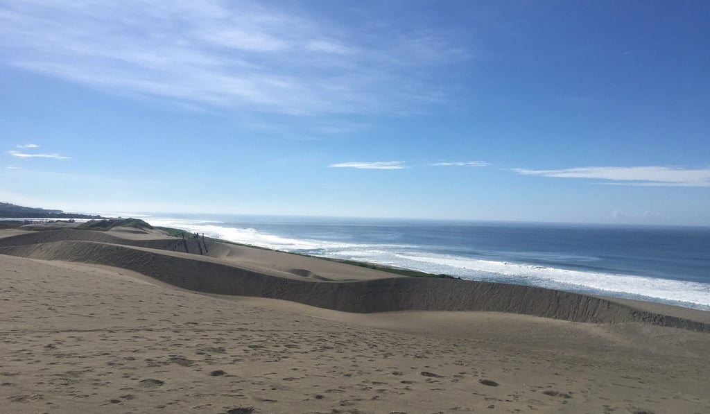The famed Sigatoka sand dunes that Fiji train on.