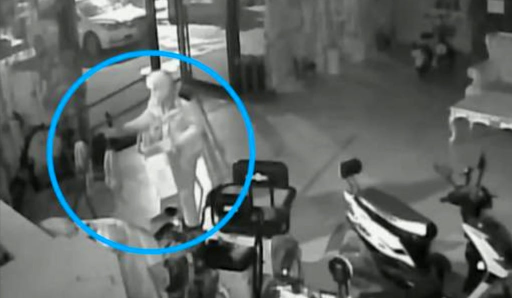 Nanjing police recognised the man from surveillance footage. Photo: 163.com Nanjing police recognised the man from surveillance footage. Photo: 163.com