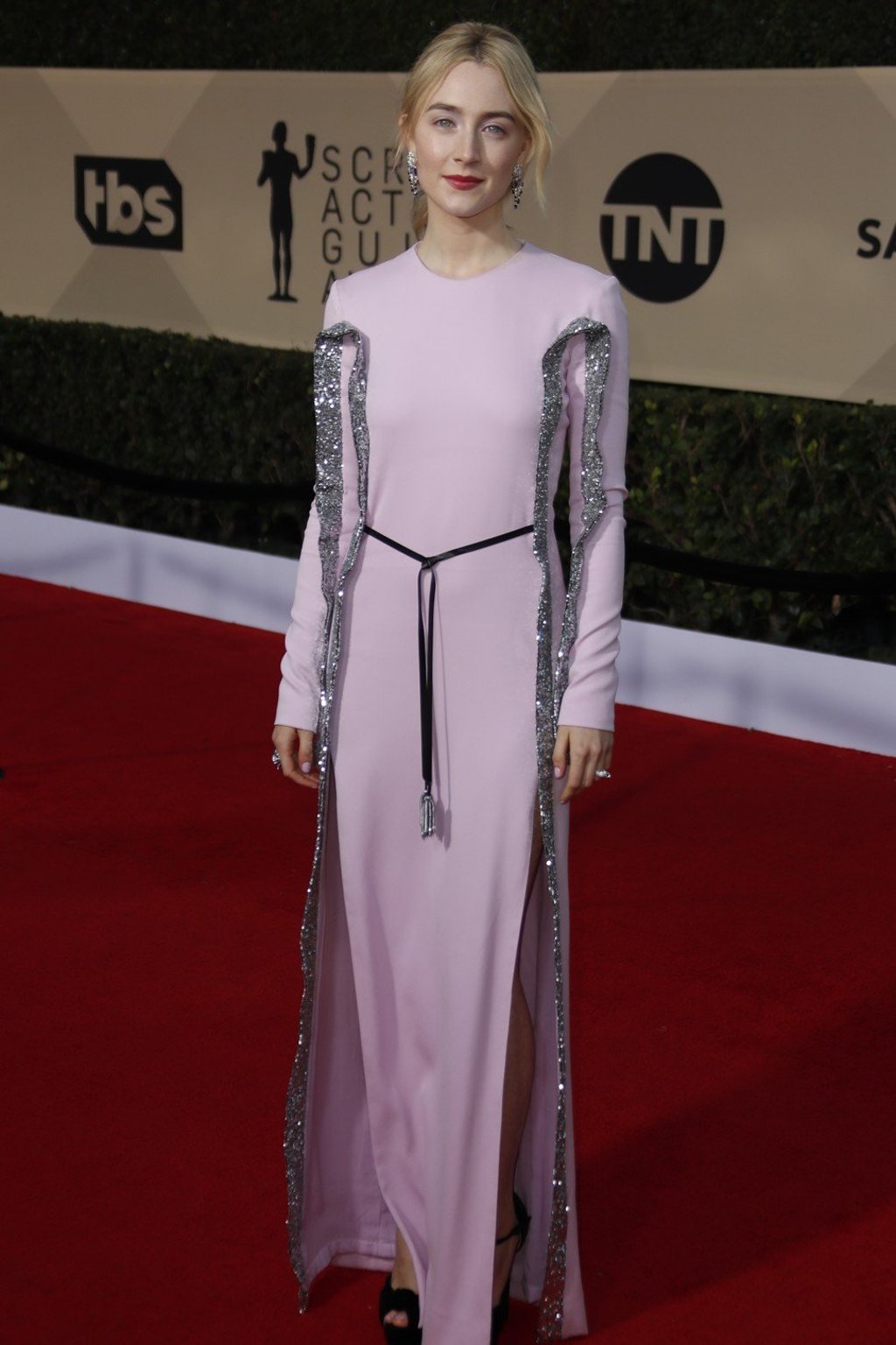 Saoirse Ronan at the SAG Awards. Photo: Allen J. Schaben/Los Angeles Times/TNS