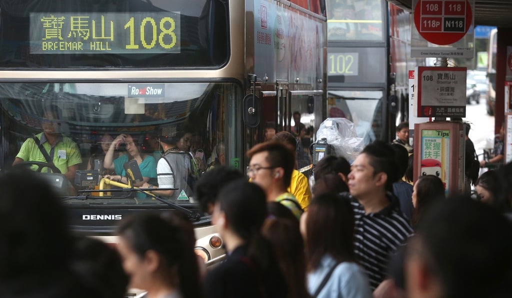 Hong Kong commuters can be a little too keen to secure a seat on public transport. Photo: Sam Tsang