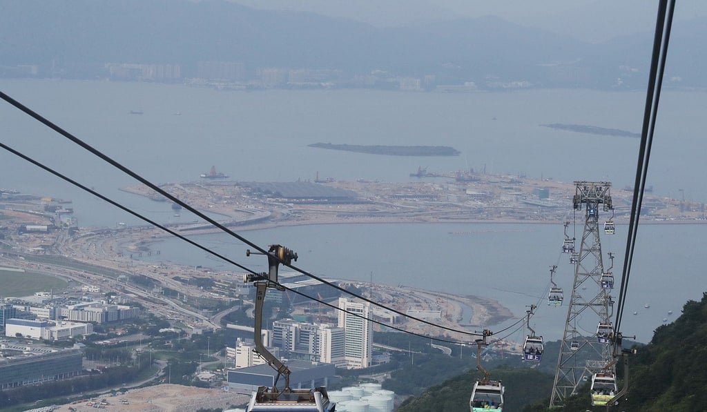The Hong Kong Boundary Crossing Facilities in Tung Chung. Photo: Edward Wong
