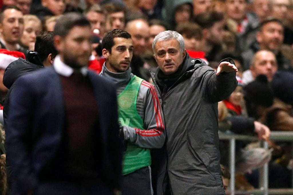 Mkhitaryan had become surplus to requirements under Jose Mourinho at Manchester United. Photo: Reuters