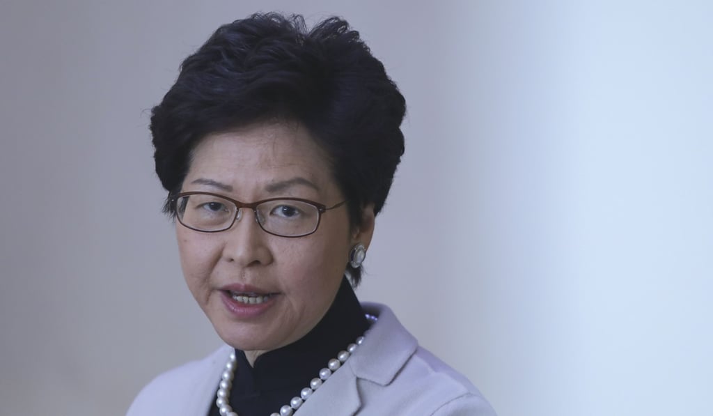 Hong Kong Chief Executive Carrie Lam should not be named chancellor of Hong Kong’s universities. Instead, university governance should be returned to the university communities themselves. Photo: Sam Tsang