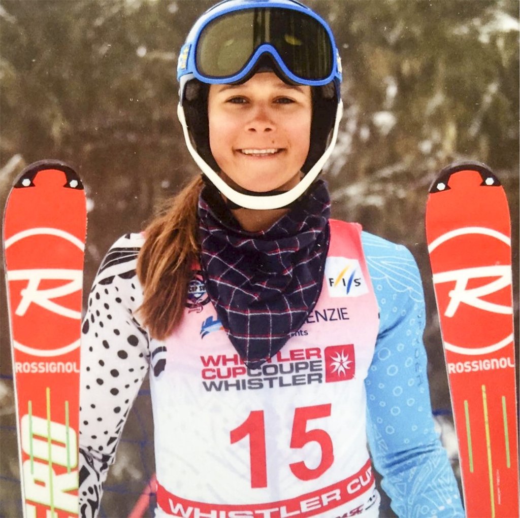 Ng is a rookie on the senior skiing circuit. Photo: SA-HK