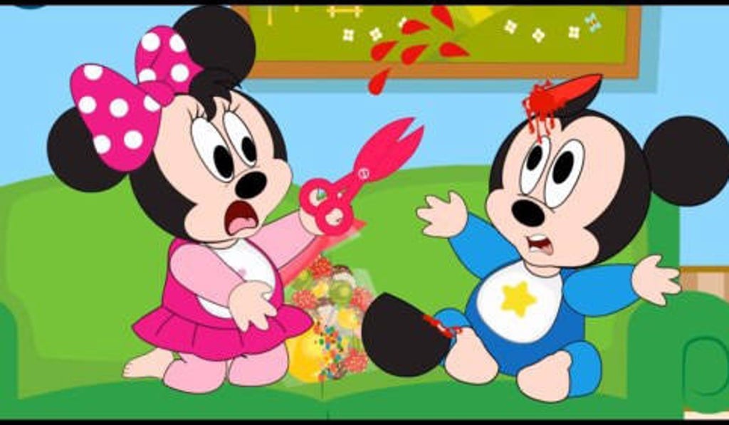 Beijing’s campaign targets “children’s cult classics” portraying well-known cartoon characters engaging in bizarre, violent or sexual acts. Photo: Handout