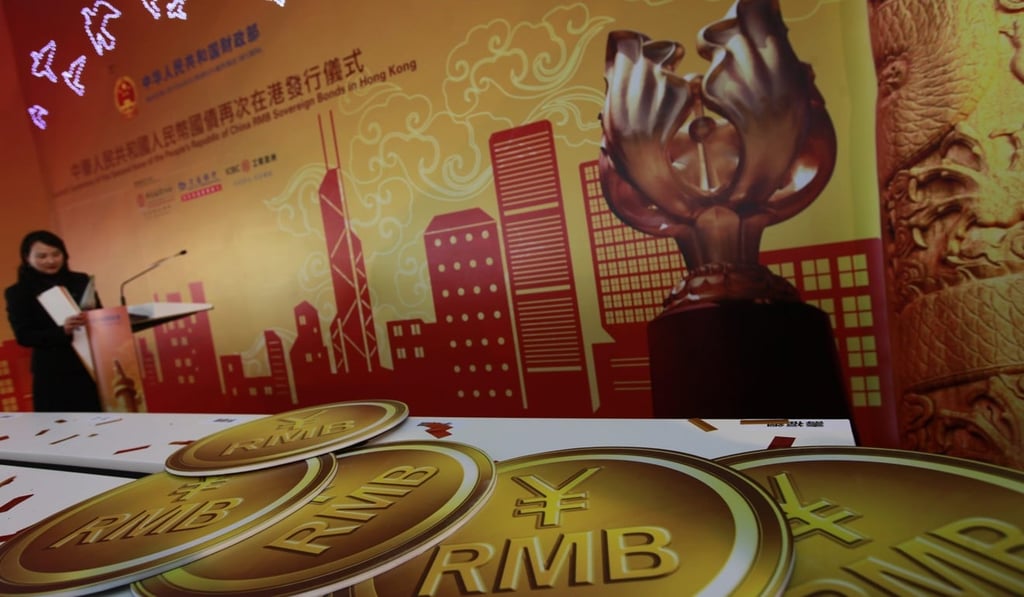 Chinese government debt sold through Hong Kong can be bought by institutional and retail investors. Photo: EPA