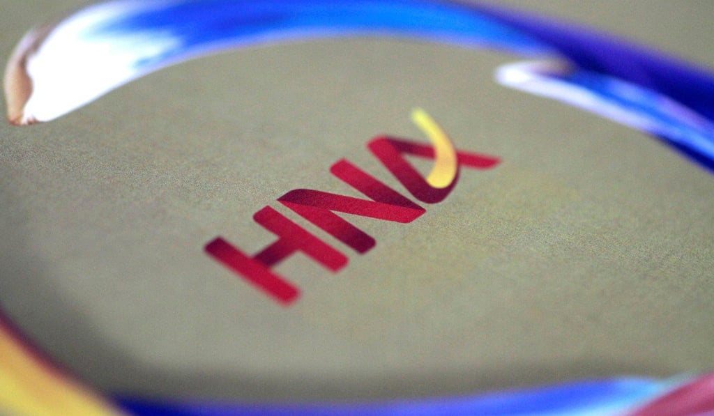 The logo of the Chinese conglomerate HNA. Photo: Reuters