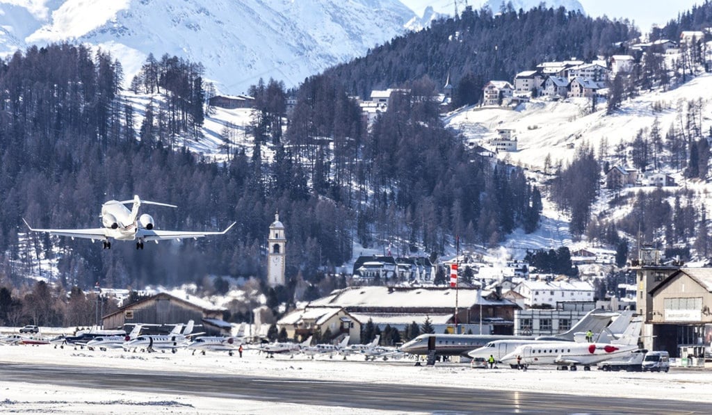 St.Moritz offers stunning views and lots of ski-related activities.