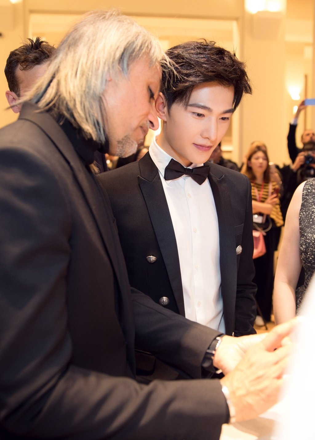 Zaim Kamal and Yang Yang