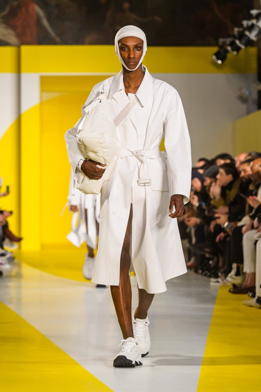 A creation from Maison Margiela’s autumn/winter 2018/19 men's collection at Paris Fashion Week. Photo: EPA-EFE