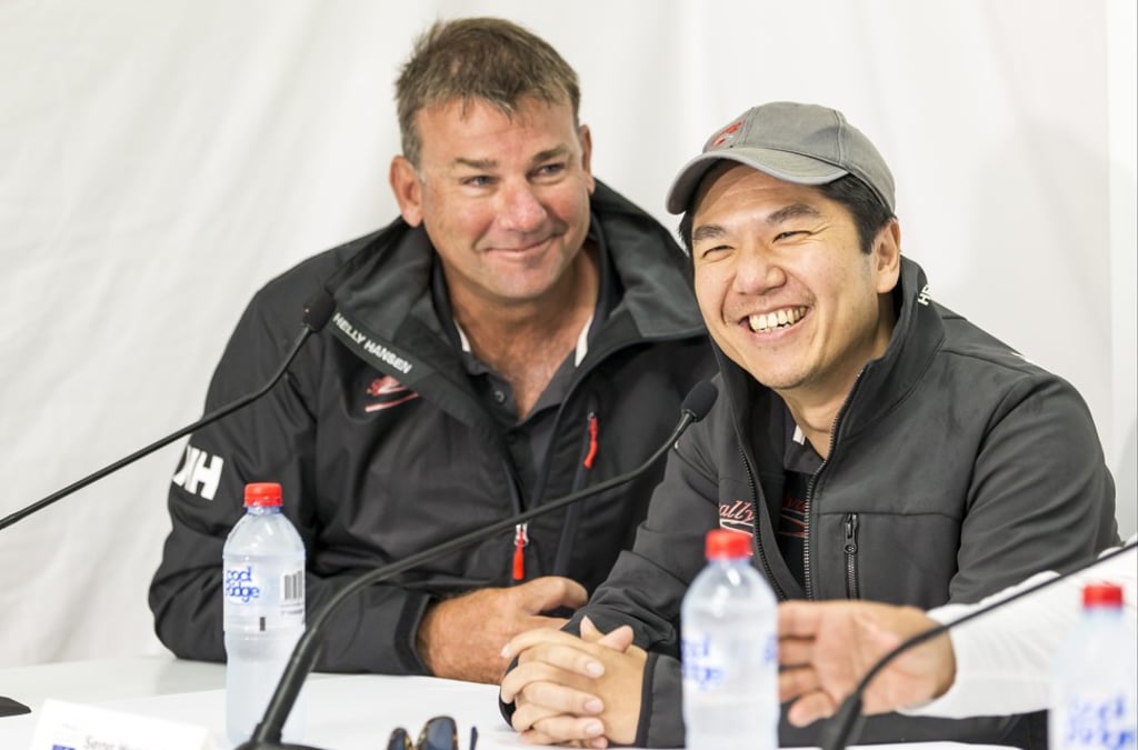 Lee Seng Huang has massive faith in Scallywag skipper Witt. Photo: Rolex/Daniel Forster
