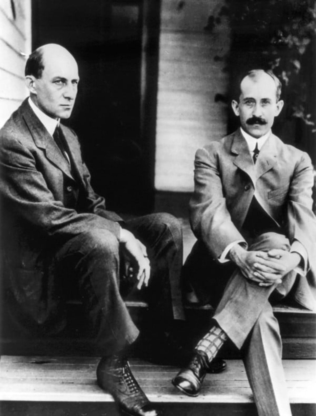 The Wright Brothers, circa 1909. Picture: Alamy
