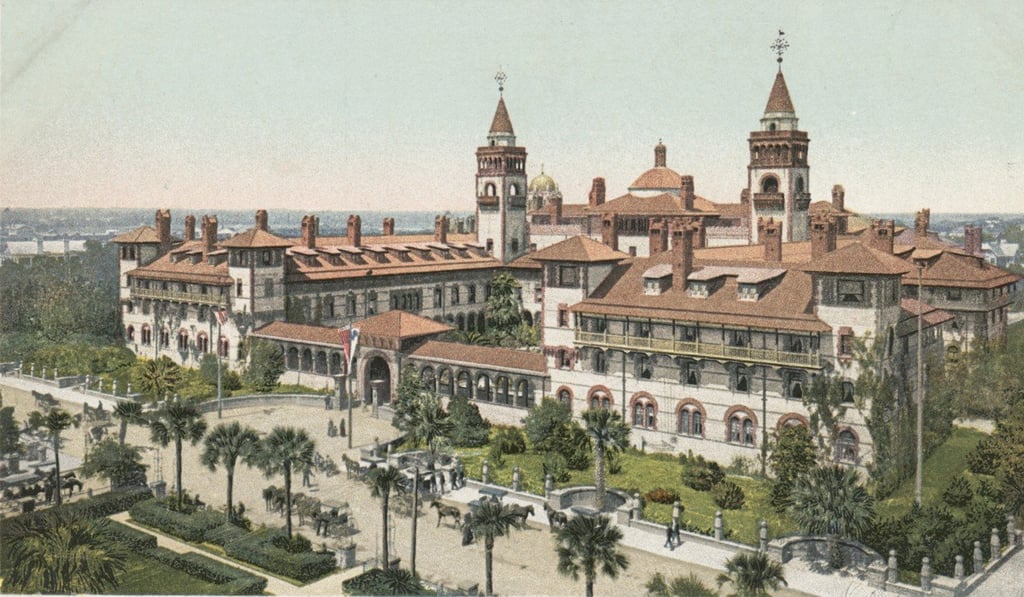 The Ponce de Leon Hotel, in St Augustine, Florida.