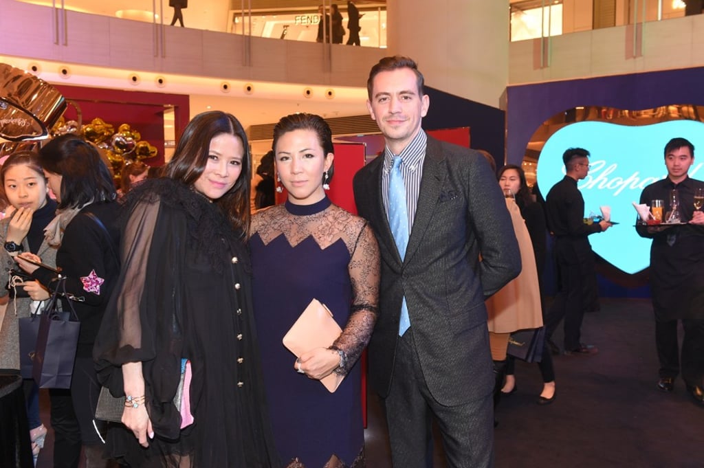 Yvette Yung, Victoria Tang and Christopher Owen