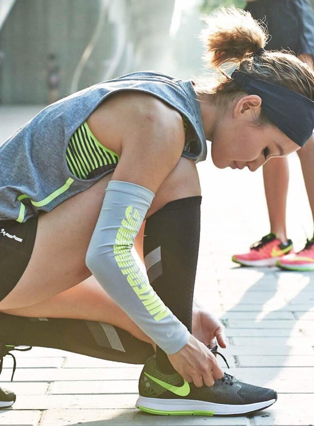 Carrying food and clothes is one of the key differences Cai faces. Photo: Handout