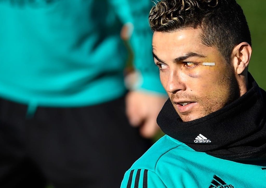 Cristiano Ronaldo during a training session at Valdebebas in Madrid. Photo; AFP Cristiano Ronaldo during a training session at Valdebebas in Madrid. Photo; AFP
