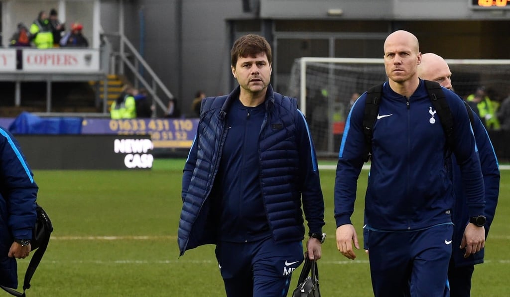 Tottenham manager Mauricio Pochettino hit out at his team. Photo: Reuters