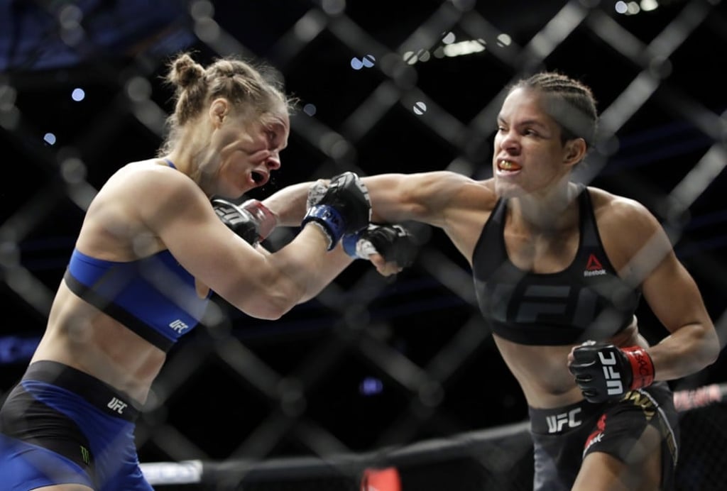 Rousey has not fought in UFC for over a year. Photo: AP