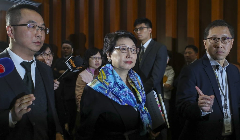 Secretary for Justice Teresa Cheng declined to meet the pan-democrats on Friday. Photo: Winson Wong