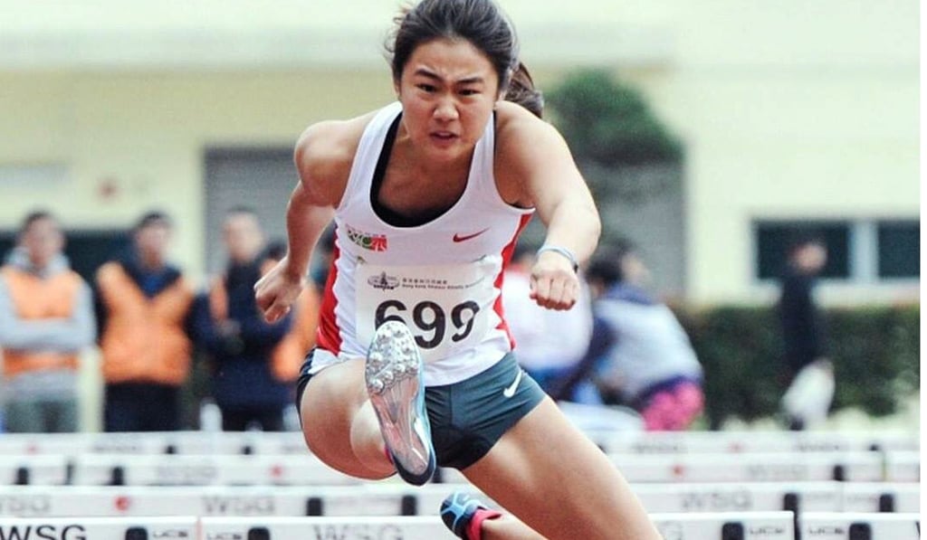Hong Kong hurdler Vera Lui Lai-yiu in action. Photo: Facebook