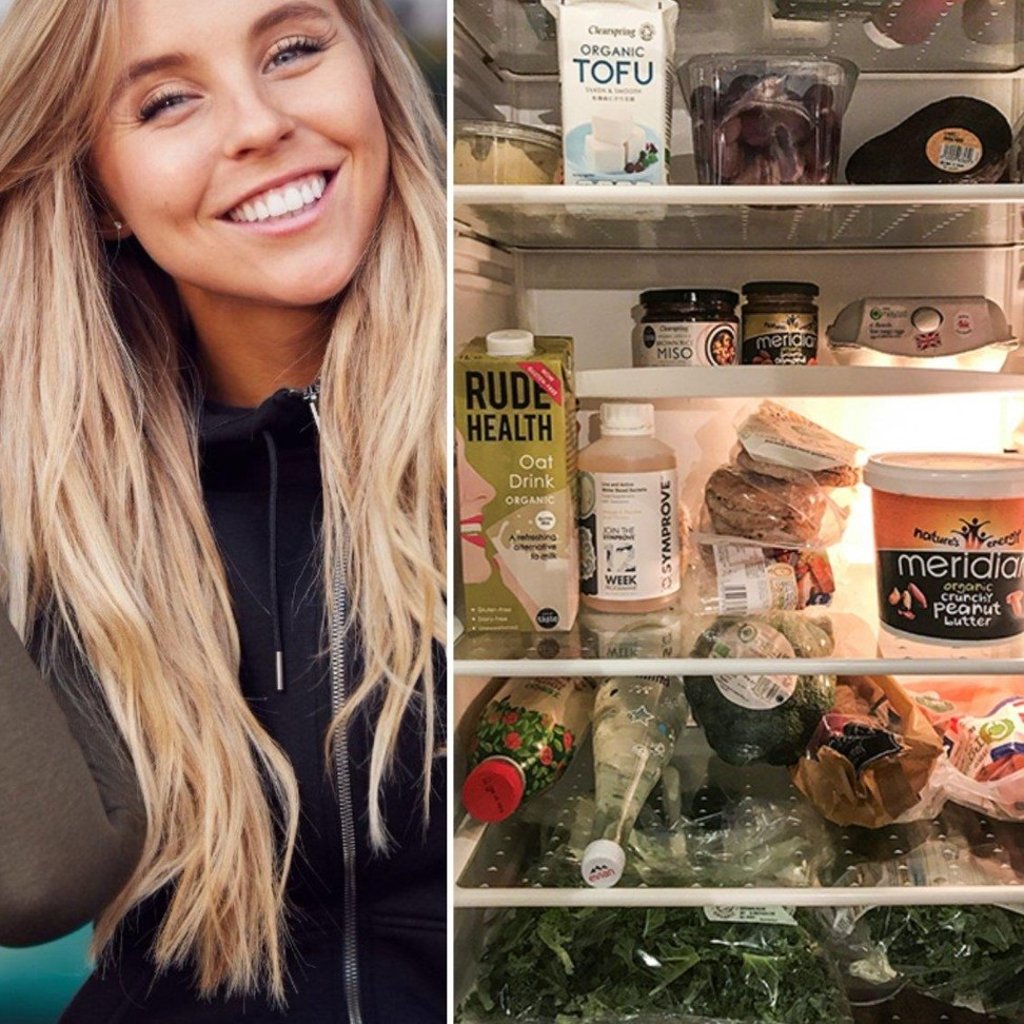 Chessie King packs her fridge with goodness. Photo: Wren Kitchens