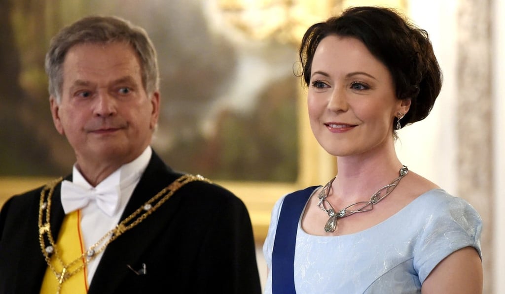 Finland's President Sauli Niinisto and his wife Jenni Haukio. File photo: Reuters