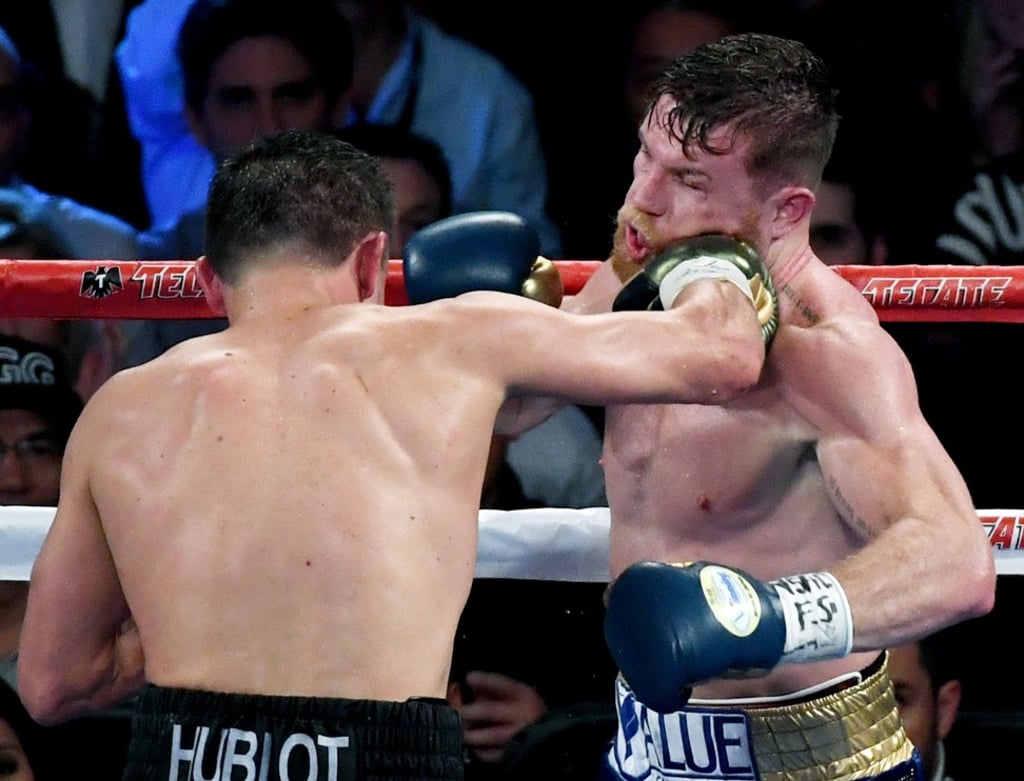 Golovkin and Alvarez fought out an entertaining first fight in September last year. Photo: AFP