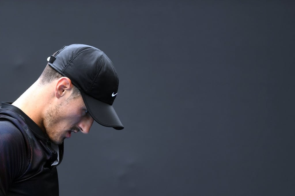 Tomic has slumped to 168th in the world. Photo: EPA