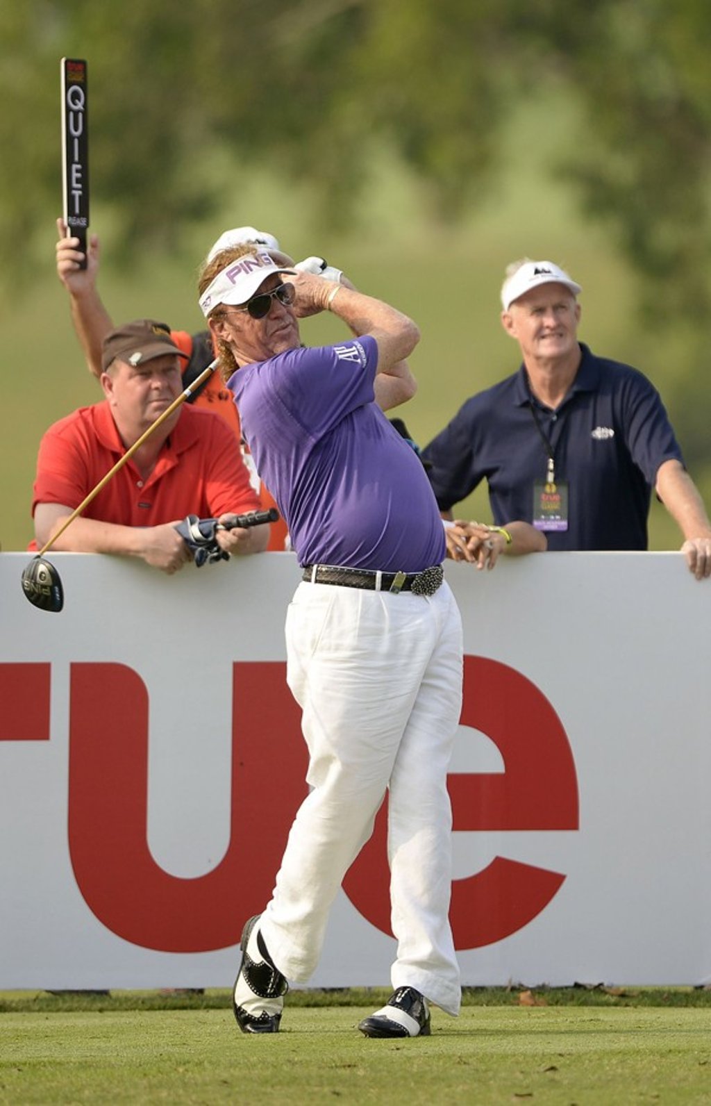 Miguel Angel Jimenez has played at Fanling in Hong Kong may times. Photo: AFP