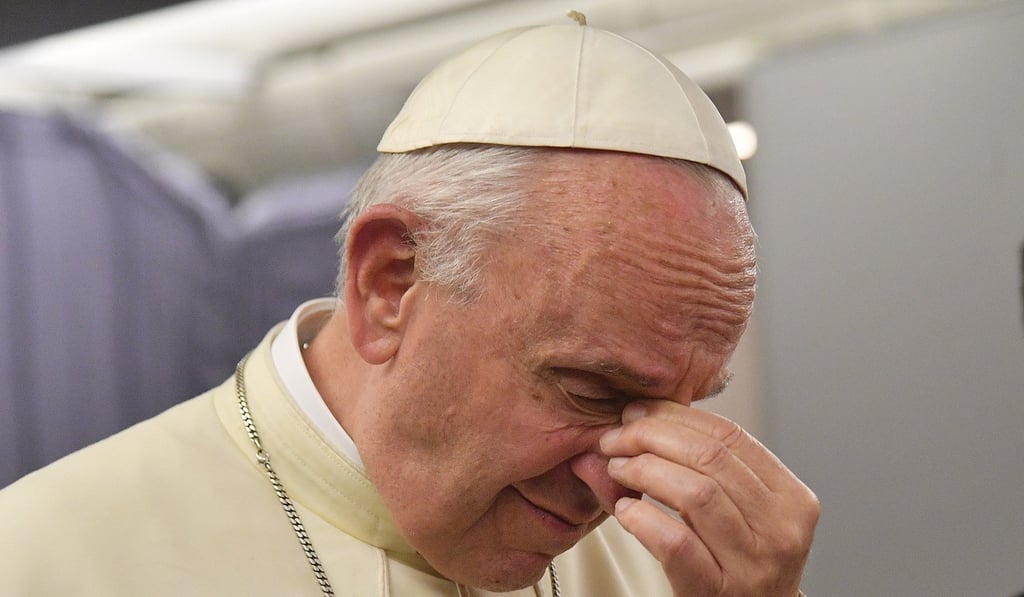 Pope Francis last week told reporters aboard the plane returning from Latin America that he was sure Barros was innocent and that the Vatican had received no concrete evidence against him. Photo: EPA