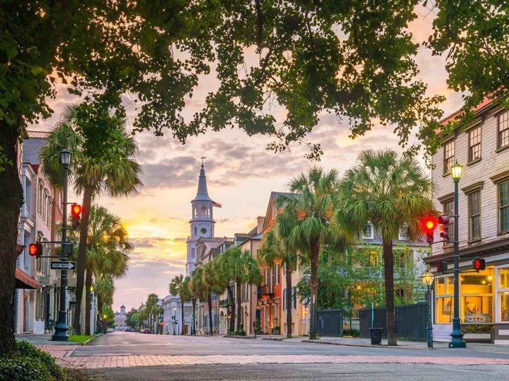 April is the perfect month to visit Charleston, South Carolina. Photo: Shutterstock