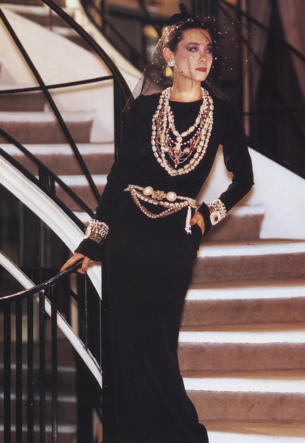 Tina Chow was a model, jewellery designer and fashion collector.