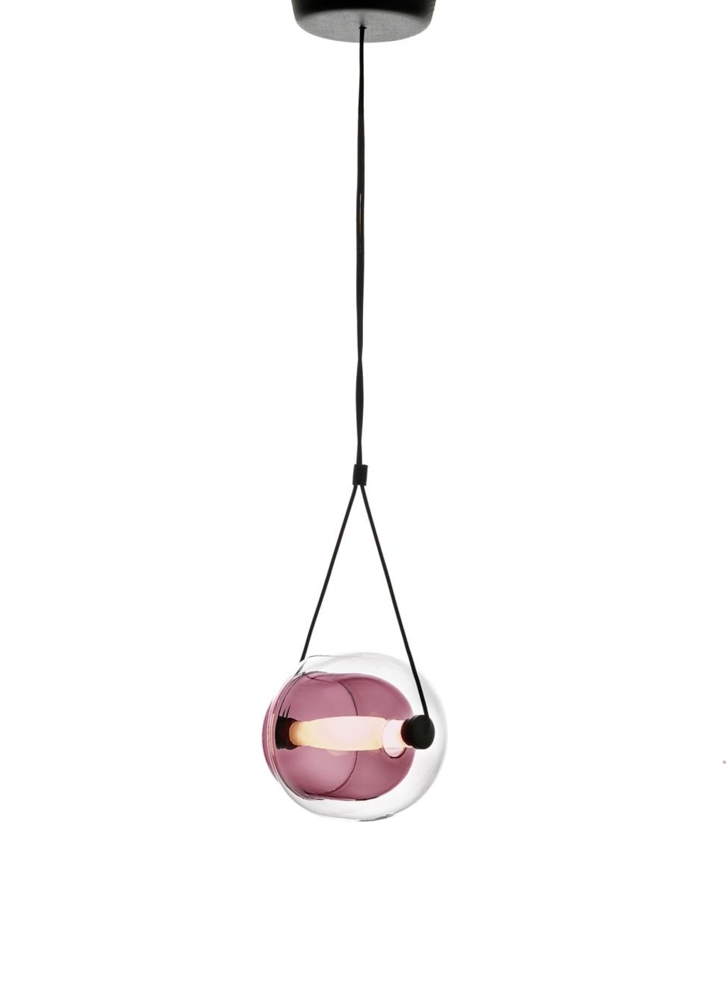 Brokis. The Capsula pendant lamp, designed by Czech designer Lucie Koldová, is crafted with hand-blown glass and features a tubular triplex-glass LED light source, HK$11,600 Brokis. The Capsula pendant lamp, designed by Czech designer Lucie Koldová, is crafted with hand-blown glass and features a tubular triplex-glass LED light source, HK$11,600