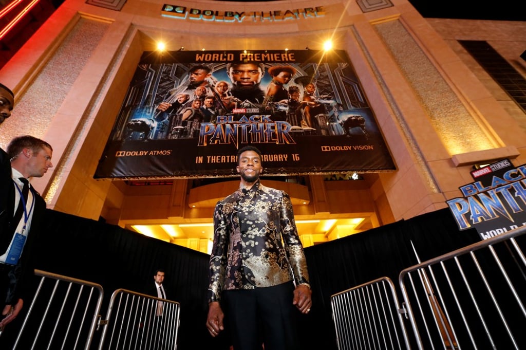 Chadwick Boseman attends the premiere of ‘Black Panther’ in Los Angeles. Photo: Reuters