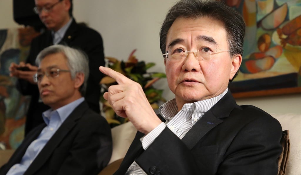 Gordon Tang (left) and Roland Chin. Photo: Edward Wong